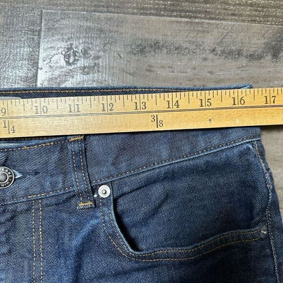 Everlane Men’s Size 31x32 Jeans Skinny Dark Blue Denim Stretch Cotton Casual - Picture 4 of 11